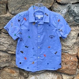 Boys Burberry Collared Shirt